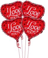 Quadro I LOVE YOU Balloons